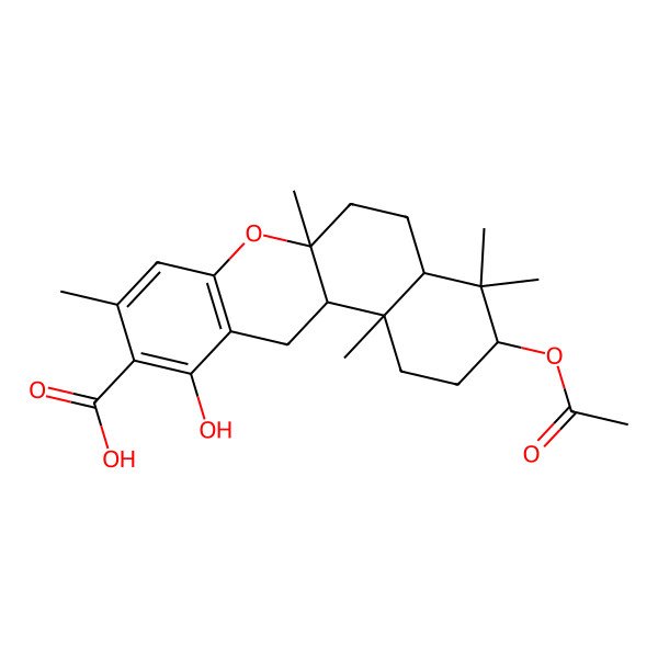 2D Structure of Hongoquercin B