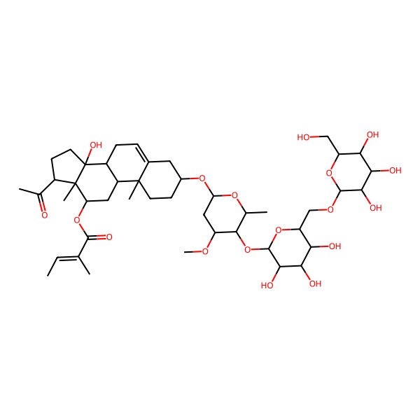 2D Structure of Hoodigoside K