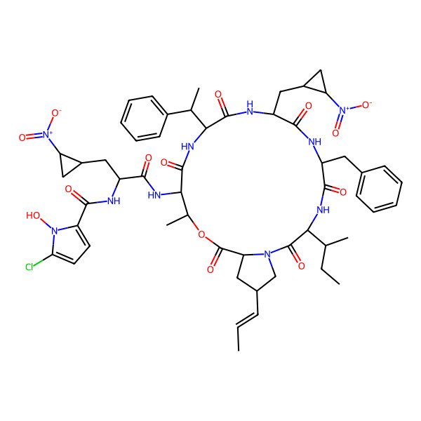 2D Structure of Hormaomycin C
