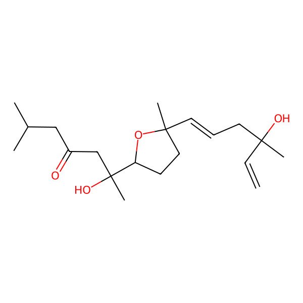 2D Structure of Hueafuranoid C