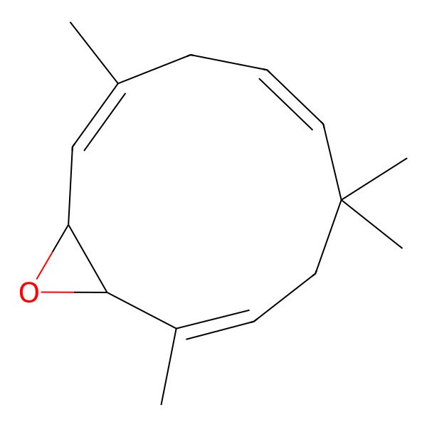 2D Structure of Humulene-6,7-oxide 2D Structure of Humulene-6,7-oxide