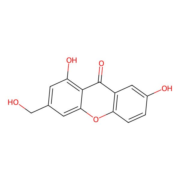 2D Structure of Huperxanthone B