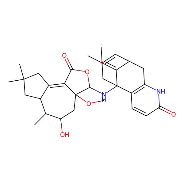 2D Structure of Huptremule A