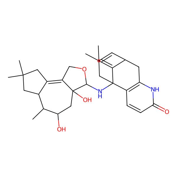 2D Structure of Huptremule C