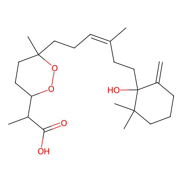 2D Structure of Hurghaperoxide