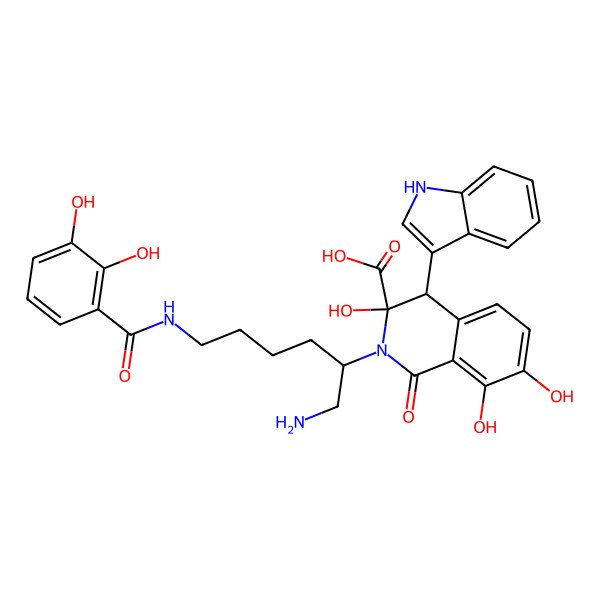 2D Structure of Hyalachelin C