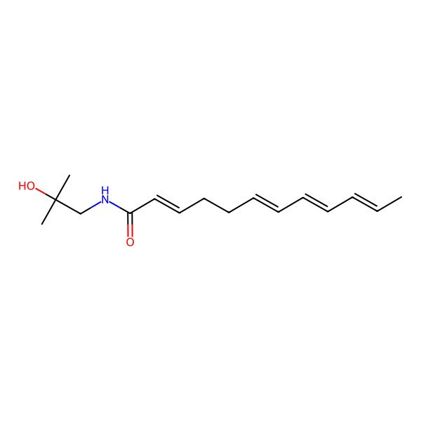 2D Structure of Hydroxy alpha sanshool 2D Structure of Hydroxy alpha sanshool