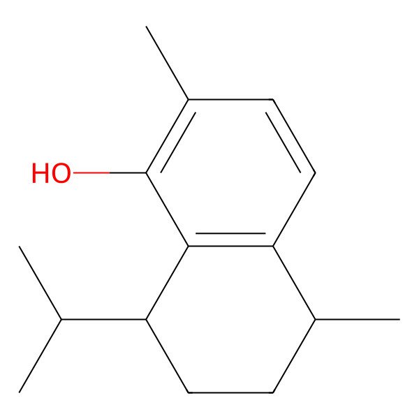 2D Structure of Hydroxy calamenene 2D Structure of Hydroxy calamenene