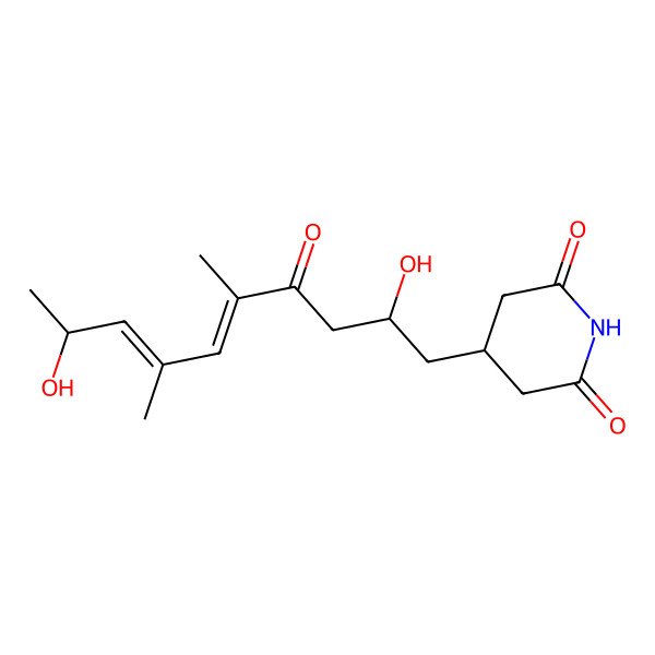 2D Structure of Hydroxyiso-9-methylstreptimidone