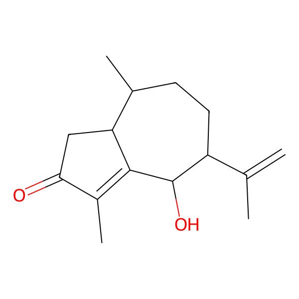2D Structure of Hydroxyisopatchoulenone