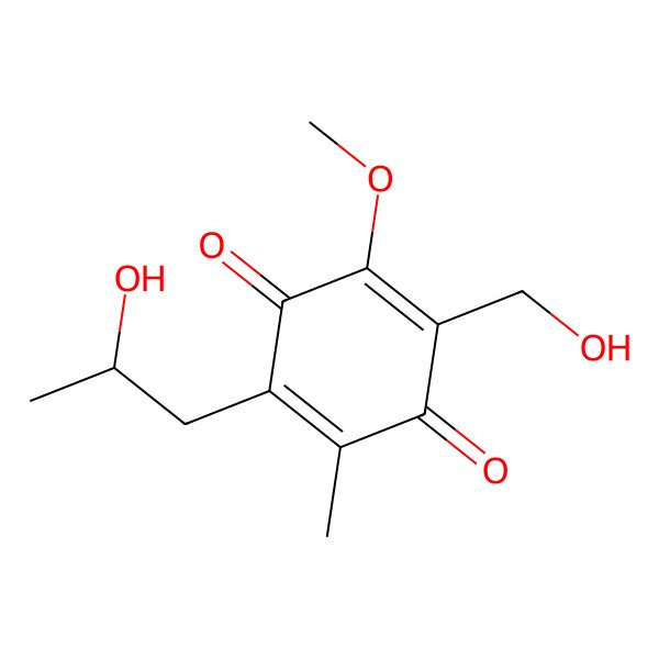 2D Structure of Hydroxymethylanserinone B