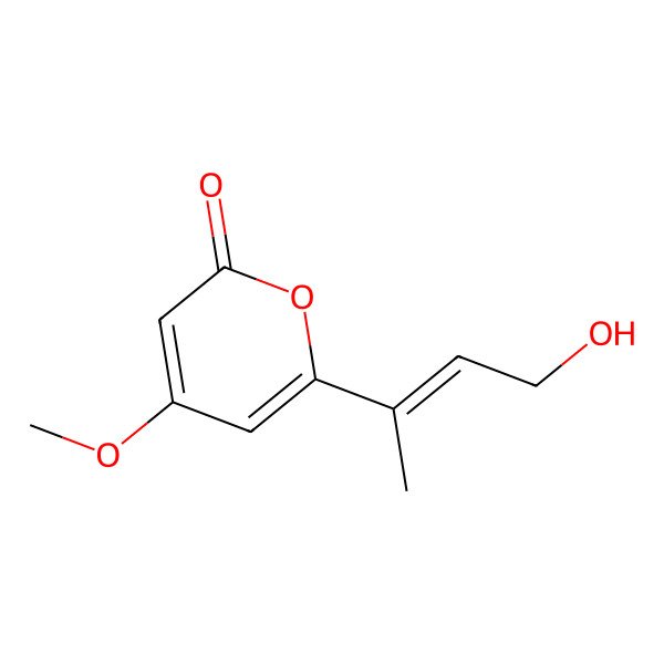 2D Structure of Hydroxypestalopyrone