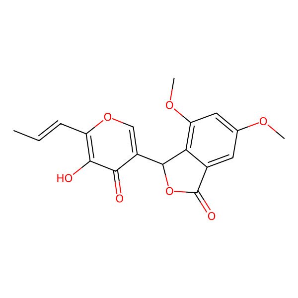 2D Structure of Hydroxyvermistatin