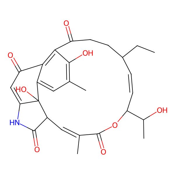 2D Structure of Hygrocin C
