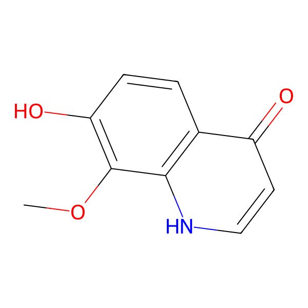 2D Structure of Hymoquinolone