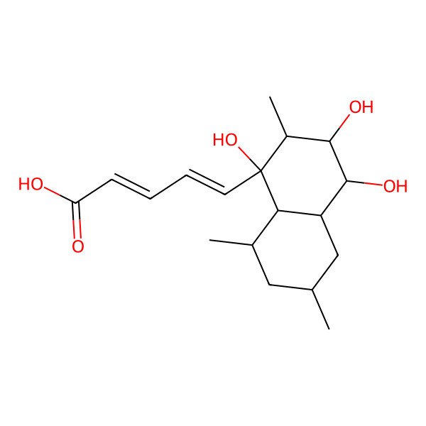 2D Structure of Hynapene A