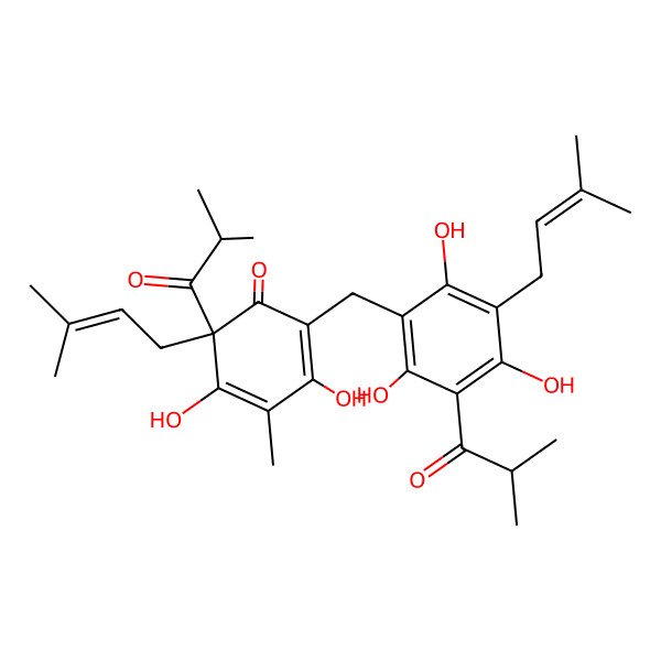 2D Structure of hyperbrasilol C