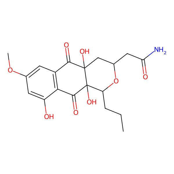 2D Structure of Hypogeamicin C