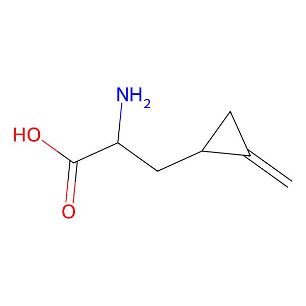 2D Structure of Hypoglycine A