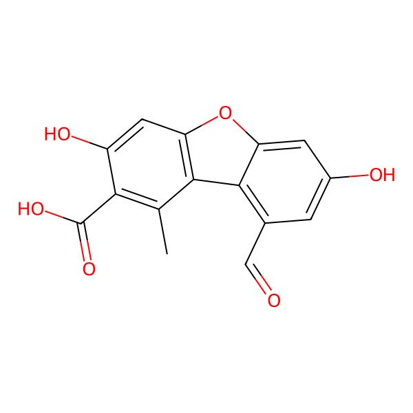 2D Structure of Hypostrepsilalic acid