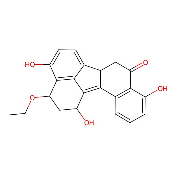 2D Structure of Hypoxylonol D