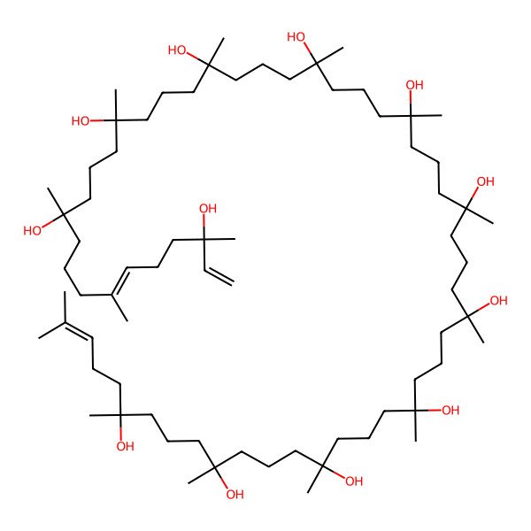 2D Structure of Hypsiziprenol-A14