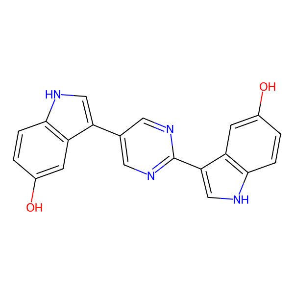 2D Structure of hyrtinadine A