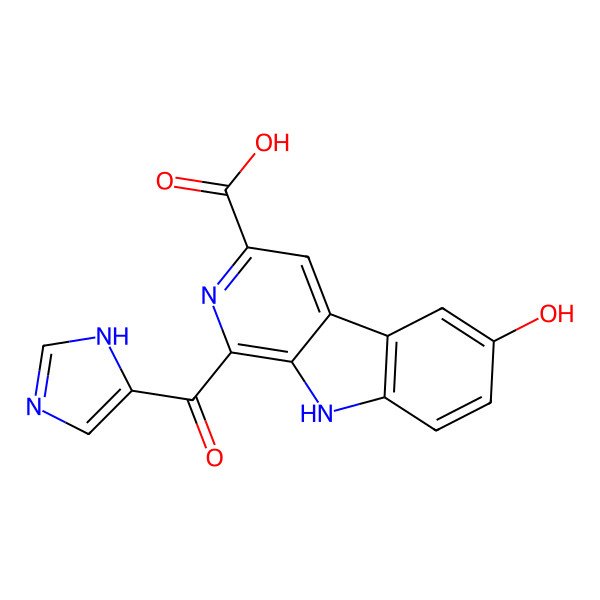 2D Structure of Hyrtiocarbolin