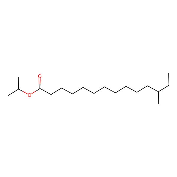 2D Structure of i-Propyl 12-methyltetradecanoate