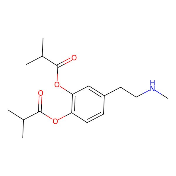 2D Structure of Ibopamine 2D Structure of Ibopamine
