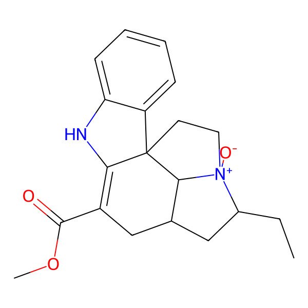 2D Structure of Ibophyllidine N-oxide