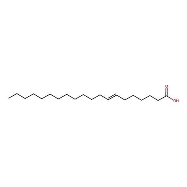 2D Structure of Icos-7-enoic acid