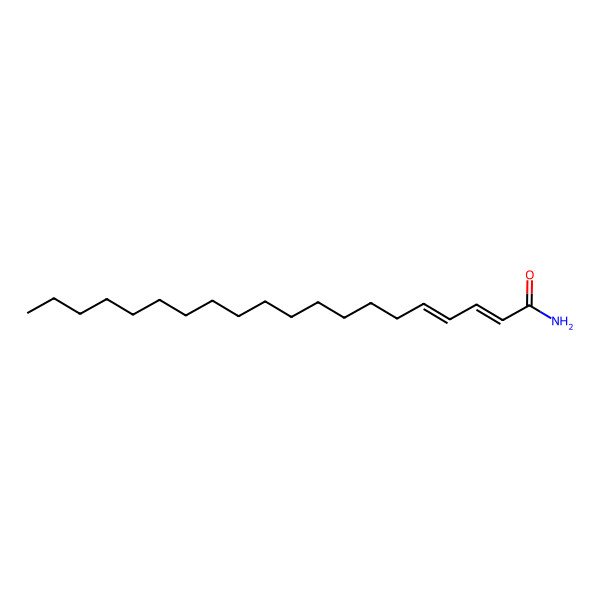 2D Structure of Icosa-2,4-dienamide 2D Structure of Icosa-2,4-dienamide