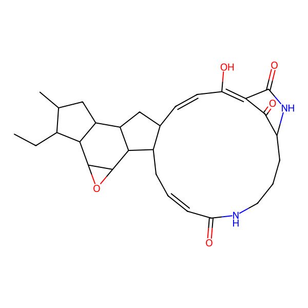 2D Structure of Ikarugamycin epoxide