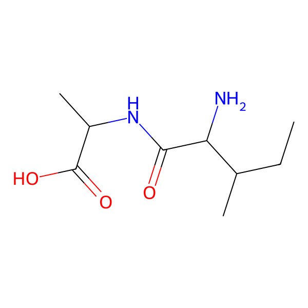 2D Structure of Ile-Ala