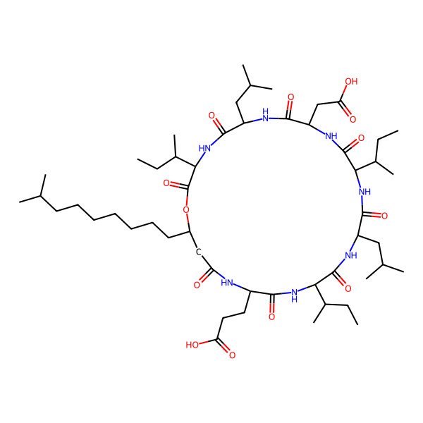 2D Structure of (Ile2,4,7)Surfactin