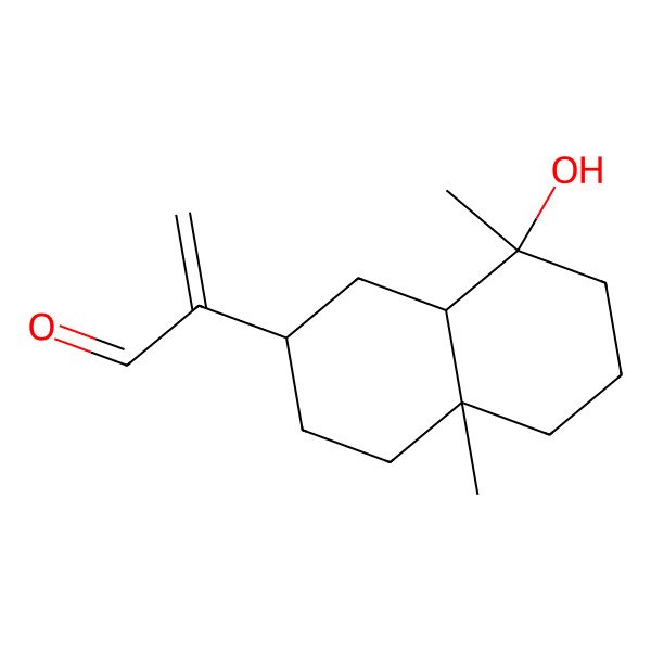 2D Structure of Ilicic aldehyde