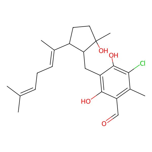 2D Structure of Ilicicolinal C