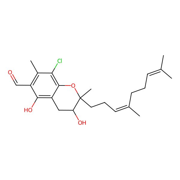 2D Structure of Ilicicolinal F