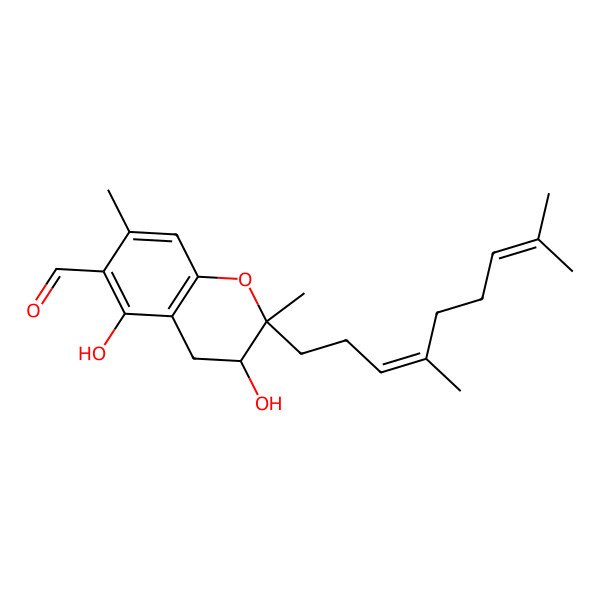 2D Structure of Ilicicolinal G