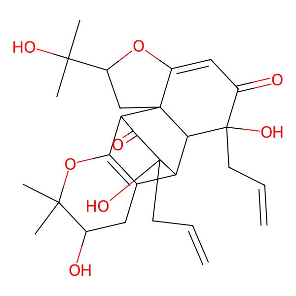 2D Structure of Illicidione A