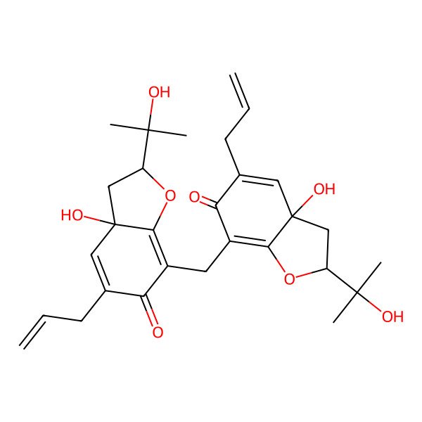 2D Structure of Illicidione B 2D Structure of Illicidione B