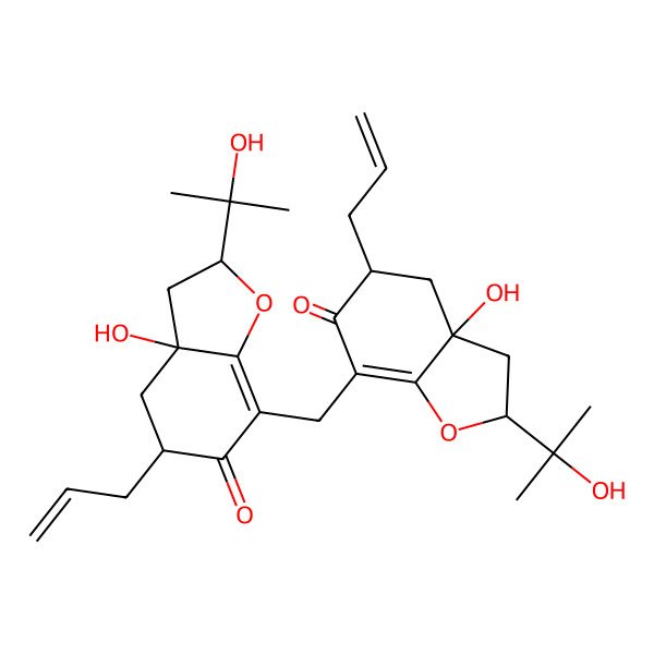2D Structure of Illicidione C 2D Structure of Illicidione C