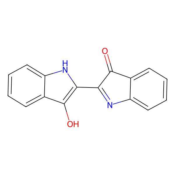 2D Structure of Indigo