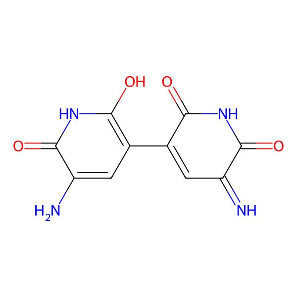 2D Structure of Indigoidine