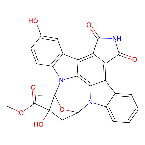 2D Structure of Indocarbazostatin C