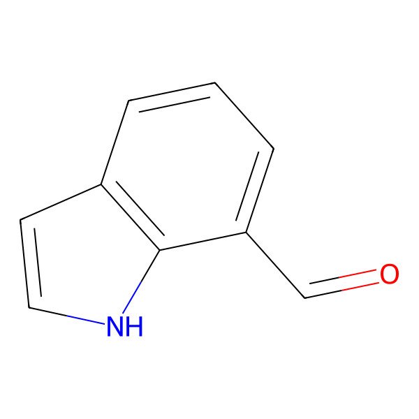 2D Structure of Indole-7-carboxaldehyde