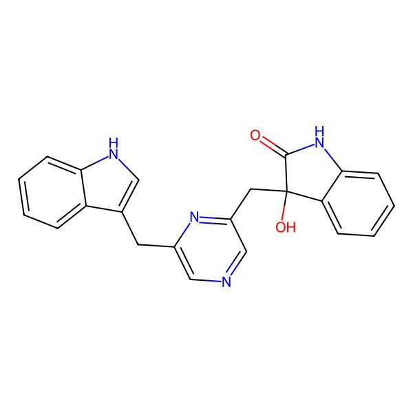 2D Structure of Indolepyrazine A