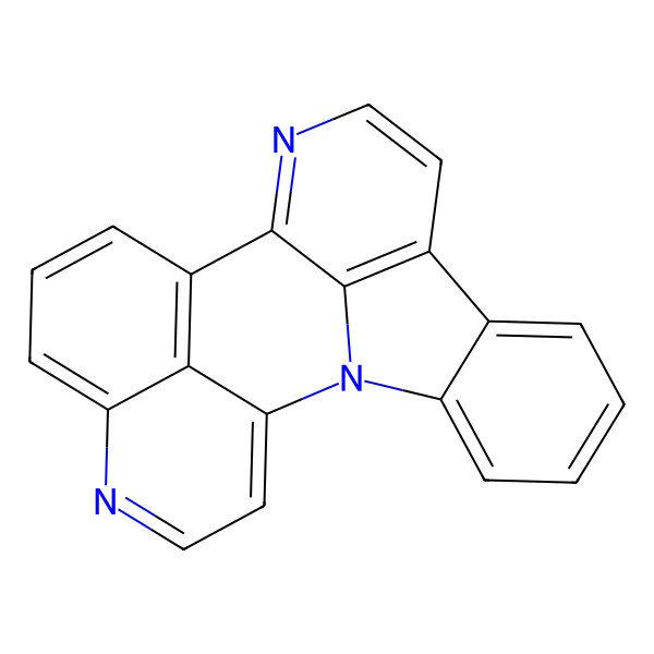 2D Structure of Indolo[3,2,1-ij]quinolino[4,5-bc][1,5]naphthyridine