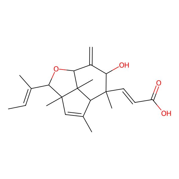 2D Structure of Indoxamycin F